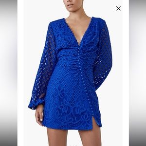 Bardot Lily Long Sleeve Lace Dress